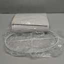 Oval Lamp Shades Set of 2, 16.5"L x 9.6"W x 11"H, Large Beige Lampshades for Table Lamps Bedside Lamps, Natural Linen Lamp Shades for Floor Lamps, Suitable for E26 Base and Saddle Base, Easy Assembly