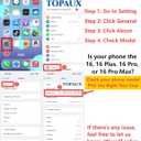 3 x TOPAUX for iPhone 16 Pro Wallet Case 5 Credit Card Holder Flip Cover Secure Back Pocket ID Slot Compartment Dual Layer Shockproof Bumper Anti-Scratch Protective Hard Shell for iPhone 16 Pro Red Black