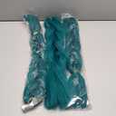 Herina Dark Green Hair Extensions 3pcs Green Braiding Hair For Fake Braids High Temperature Jumbo Braiding Hair For Braids(3pcs/pack) (3pcs 24 Inch)