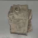 Sun Zero Barrow Energy Efficient Grommet Curtain Panel Pair 54" x 63" (Stone Beige)