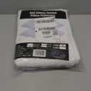 Anti Allergy Quilted Pillow Protectors Queen 2 Pack White