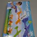 Fuwidvia 3 Pack Airplane Launcher Toys, 13.2'' LED Foam Glider Plane Toy for Boys, 2 Flight Modes Outdoor Flying Toys Birthday Gifts for Boys Girls 4 5 6 7 8 9 10 11 12 Year Old (Blue&Green&Orange)