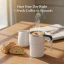 Self Stirring Coffee Mug, Electric Auto Mixing Cup for Coffee & Protein Shakes, Rechargeable, 13 oz Black, Perfect for Office & Home Use