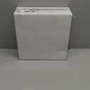 White Cake Stand, 10 Inch Cake Stands for Tea Party, Round Dessert Stand for 8 Inch Cake, Small Cake Plate Cupcake Stand for Dessert Table Display, Ruffle Trim