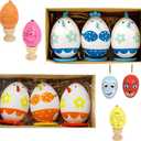 3 x 30 Pack White Plastic Eggs, Fake Easter Egg, Artificial Chicken for DIY Crafts, Painting, Party, Home Decor, Kids, Kitchen