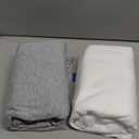 KeaBabies 2-Pack Organic Crib Sheets for Boys, Girls - 52x28 Fitted Crib Mattress Sheet Neutral, Breathable Jersey Cotton Cover for Baby Bed, Toddler Mattress, Soft & Cute Prints (Cloud)