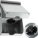 Blulu 30 Amp Power Inlet Box Pre-drilled Generator Inlet Box Compatible with NEMA L14-30p 4-Prong Locking Generator Plug Outdoor Weatherproof 125/250v, 7500w Ready for Houses Emergency Rv Receptacle