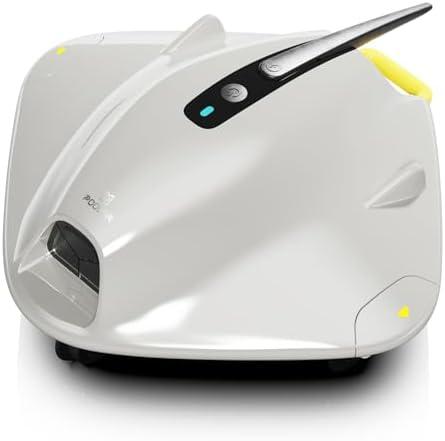 PoolMr Cordless Robotic Pool Cleaner - Above Ground Pool Vacuum - 40W Strong Suction, Dual Cleaning System, 120-Min Runtime Up to 1614 Sq for Above Ground Pools and Inground Pools