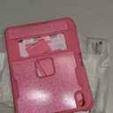 INFILAND Kids Case for iPad A16 11 inch 11th Generation,iPad 10th Generation Case 10.9 Inch, Heavy Duty Shockproof Protective Cover with Kickstand, Glitter Cute Shell for Girls, Women, Kids (Pink)