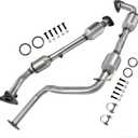 54722 174500S020 Left and Right Catalytic Converter Compatible with Toyota Tundra V8 5.7L 2007 2008 2009 (For Extended Cab 145.7 Wheel Base Only) Catalytic Convertor