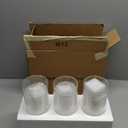12 Pack Glass Cylinder Vases 4,6,8,10 Inch Tall Clear Flower Vase Hurricane Floating Candle Holder for Table Centerpiece Wedding Home Decor.