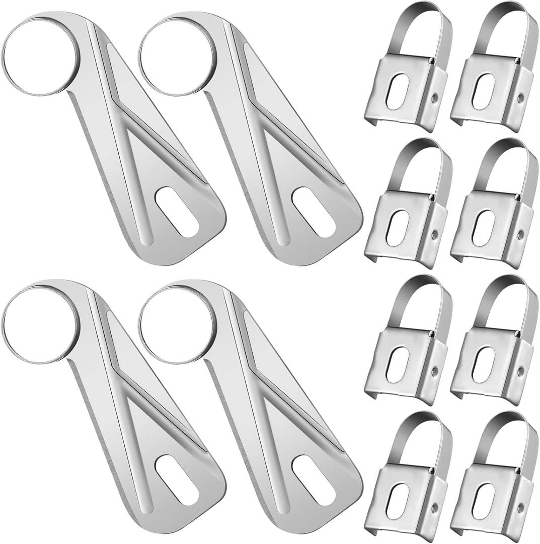 Jutom Universal Apple Peeler Replacement Blade Apple Peeler and Corer Stainless Steel Cutter Blades for Kitchen Home Restaurant(12 Pcs)