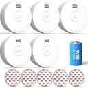 SITERWELL Smoke Detector, Smoke Detector 10 Year Battery with Photoelectric Sensor, Fire Alarm with Low Battery and Fault Warning for House 