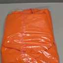 RUODON Prisoner Costume Women Men Halloween Orange Adult Jail Inmate Prison Outfit with Handcuffs Mug Shot Uniform Set (Large)