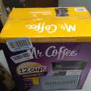 Mr. Coffee 12-Cup Programmable Coffeemaker, Brew Now or Later