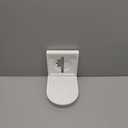 Tonie Shelf Lunette for Toniebox Starter Mounted, Magnetic Wooden Floating Shelves Compatible with Tonie Box Player Figures Storage Tonie Shelvies White