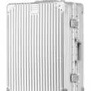 HotWay Carry On Luggage with Aluminum Frame, 20 Inch PC Hard Shell Suitcase with Spinner Wheels and TSA Locks, Lightweight Luggage for Business Travel (22x14x9 Airline Approved)