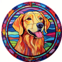 Christmas Ornament, Christmas Decoration, Holiday Present Golden Retriever