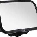Baby car Seat Mirror, Wide & Clear View, Easy Headrest Installation, Durable & Safe Design, Baby Car Mirror, Shatterproof Maxi Baby