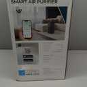 WELOV World's 1st Matter Smart Air Purifier, Air Purifiers for Home Covers 1570 Ft, 99.997% Filtration Efficiency of Particles 0.1-0.3 m, H13 True HEPA PM2.5 Monitor, Sleep Mode, Dimmable Lighting (Grey)