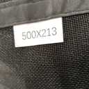 Sliding Garage Door Screen with Track Closure - Retractable Privacy Curtain Keep Annoying Animals Out Easy Install Heavy Duty Fiberglass Mesh Net for Opening Garage Patio (Black, 16 ft x 7 ft)