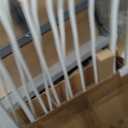 Babelio 26-40" Wide Baby Gate for Stairs & Doorways, 3 Ways Locking System with Auto-Close, Pressure Mounted No Drilling, Easy Install for Stairs, Hallway, Kitchen, Indoor Use, White (2 Pack)