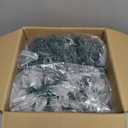 C9 LED Christmas Lights Outdoor with 100 Spring Clips, 65FT 100 LED C9 String Lights Waterproof Connectable for Roofline Patio House Yard Windows Xmas Tree Indoor Outdoor Christmas Decorations, White