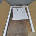 QEEIG Floating Shelves for Wall Bathroom Shelf Bedroom Kitchen Living Room Hanging Book Shelves Small Farmhouse Decor 16 inch Set of 3, Rustic Brown (015-BN3)