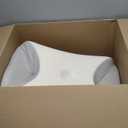 HOMCA CPAP Pillow for Side Sleeping, CPAP Nasal Pillows for All CPAP Masks Users to Reduce Air Leaks & Masks Pressure, Neck Support Pillows for Sleeping for Neck Pain Relief (Grey)