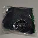 Amazon Essentials Women's Breathable Cotton Bikini Brief Underwear with Full Coverage, Multipacks (Large, Black)