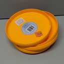 Unique Bargains Flying Disc 9 Inch 65 Gram Sport Training Disk, Orange, 4 Pack