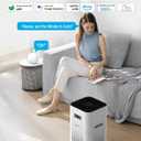 Dayette Smart WIFI Air Purifiers for Home Large Room Up to 3000 Sq Ft, APP & Alexa Control Air Cleaner, H14 Ture HEPA Filter for Allergies Pet Dander Smoke Dust, 22dB Sleep Mode for Bedroom