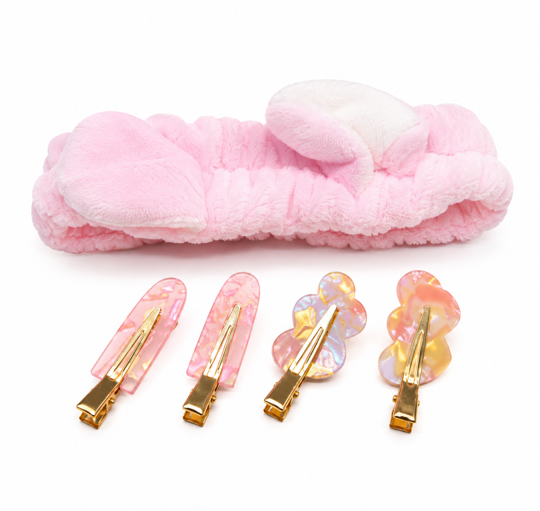 Headband &Clip Set