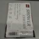 BESBESME Boho Mid Century Shower Curtain Set, Waterproof Fabric for Bathtub Bathroom Decor Modern Machine Washable Weighted Hem Shower Curtain, Minimalist Abstract Polyester Curtain, Pink, 60"x72"