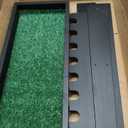 Golf Club Holder Stand,Wooden Golf Club Rack -Indoor Display Rack,Golf Club Organizer for 8 Clubs and 11 Balls Storage,Golf Rack for Storage Sports Outdoors Wall Garage