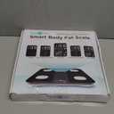 RunStar Smart Scale for Body Weight and Fat Percentage, High Accuracy Digital Bathroom Scale with Large Display for BMI Heart Rate 22 Body Composition Analyzer Sync with Fitness App 400lb