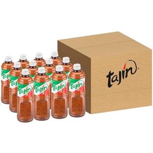 Tajin Clásico Chile Lime Seasoning, 14 Oz, Pack of 12, BB Date: 11/28/2026