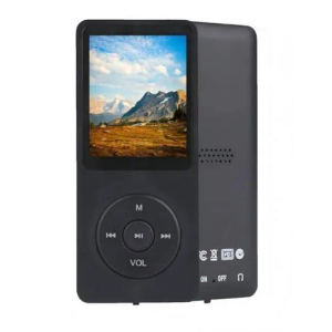 128GB MP3 Player,with Bluetooth 5.2, Music Player with Built-in HD Speaker, Voice Recorder, HiFi Sound, E-Book, Earphones Included