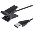 YLiiii Black Charger Compatible for Fitbit Alta, Replacement USB Charging Cable Clip for Fitbit Alta Fitness Tracker 100cm / 3.3ft Arm and Wristband Technology, Charging Cables Accessories