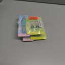 2 x Double-Sided Tape Roller, 0.24In16.4Ft, 360 Rotating Head, Refillable Core, Retractable Tape Dispenser for Scrapbooking and Crafts(Blue1 Main Body+ 4 Replacement Refills)