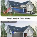 4K PoE Security Camera System Outdoor, PTZ Wired Video Surveillance Systems