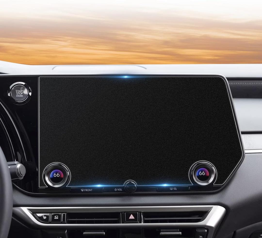 CDEFG For 2025 2026 Lexus RX Screen Protector - 14 Inch Matte Anti Glare Tempered Glass - RX (350, 350h, 450h+, 500h F SPORT) Touchscreen 2023 2024 2025 2026 Accessories