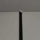 QLLY Adjustable Metal Table Leg, 24-40 inch, 60-100cm, Home Office DIY Desk Leg, Furniture Leg Set (1, Black)