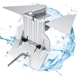 Trolling Plate, Outboard Engine Speed Reducer Designed for Driving Motors of 50-300 Horsepower, Controlling Ship Speed at 1MPH, Incorporates Exclusive Innovation for Added Convenience