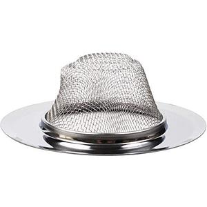 Stainless Steel Kitchen Sink Strainer: Heavy Duty Steel Mesh, Fits Most Sink Drains Stainless Steel Kitchen Sink Strainer: Heavy Duty Steel Mesh, Fits Most Sink Drains