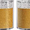 Replacement for HammerHead Showers Head Filter, High Output KDF Shower Filter, Targets Chlorine and Heavy Metals, 2 Pack