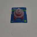 PlumbCraft Water Saving Universal Fit Toilet Flapper Replacement for 3-Inch Flush Valve Opening, Fits most toilets (Red)