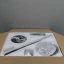 48 Inch Ceiling Fans with Lights and Remote,Outdoor Indoor Modern Flush Mount Ceiling Fan with 3CCT 6-Speed Quiet DC Motor,Black Small Low Profile Ceiling Fan for Bedroom Living Room Office(Black)