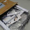 Klvied Bed Rails for Elderly Adults Safety, Adjustable Bed Side Rails with Side Handle, Bed Cane with Storage Bag, Fit King, Queen, Full, Twin,Medium