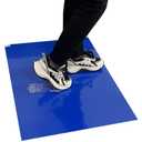 Sticky mat with Adhesive,180 Sheets,Tacky pad 24" x 36",6 Packs of 30 Blue Sheets Each,for Construction,Science Lab Door Matting,Basketball Shoes,Cleanroom,Laboratory and Hospital. (6, Blue, 24"x36")